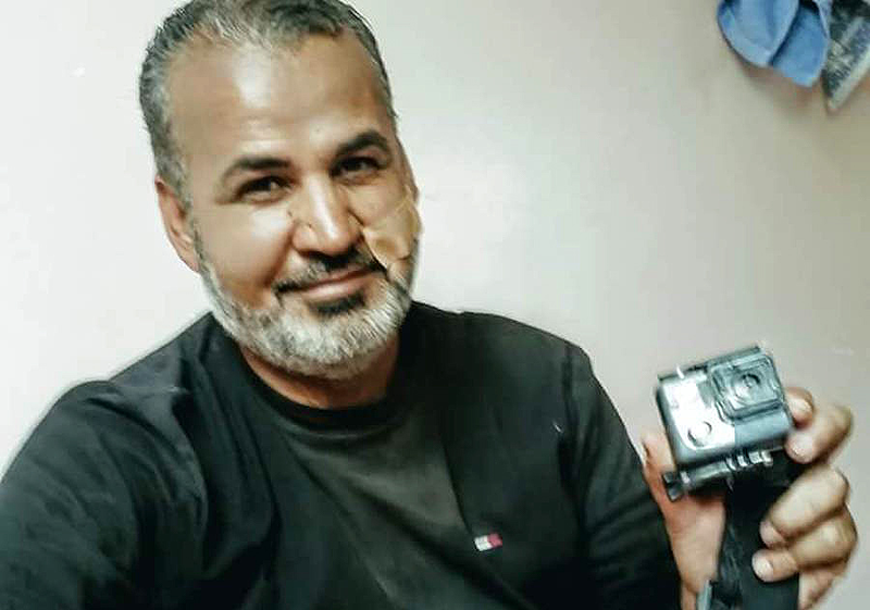 Illustration for article titled Solo una GoPro evitó que este periodista iraquí muriera a manos de un francotirador del ISIS
